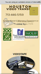Mobile Screenshot of houstonvideotransfer.com